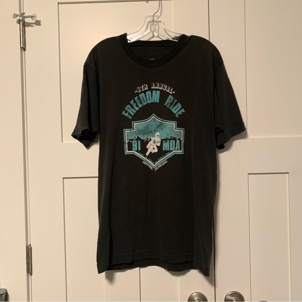 Single Stitch Vintage Harley Davidson Graphic Tee - Picture 2 of 8